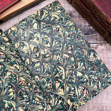 Load image into Gallery viewer, 1896 Barabbas by Marie Corelli Half Leather with Marbling Book

