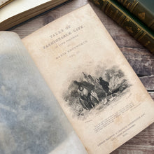 Load image into Gallery viewer, 1833 Single Volume of Tales of Fashionable Life by Maria Edgeworth Half Morocco Marbled
