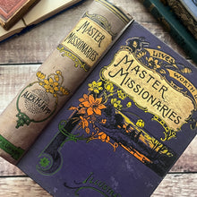 Load image into Gallery viewer, Master Missionaries by Alexander Hay Japp Antique Floral Binding
