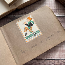 Load image into Gallery viewer, Early 20th Century Children&#39;s Scrapbook of Nursery Rhymes Manuscript
