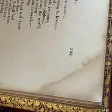 Load image into Gallery viewer, 1853 The Book of Gems Modern Poets and Artists Poetry Full Leather Book

