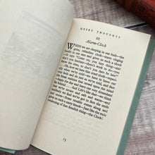 Load image into Gallery viewer, 1942 Quiet Thoughts by Patience Strong Vintage Softcover Book
