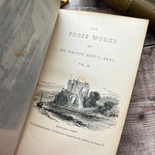 Load image into Gallery viewer, 1871 Letters on Demonology and Witchcraft by Sir Walter Scott Half Leather Victorian Book
