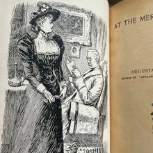 Load image into Gallery viewer, At the Mercy of Tiberius by Augusta Evans Wilson; Late Victorian Floral Book
