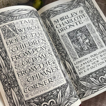 Load image into Gallery viewer, Shirley by Charlotte Bronte Quarter Leather Edwardian Book Everyman Library
