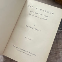 Load image into Gallery viewer, Silas Marner and Scenes of Clerical Life by George Eliot; Beautiful Half Leather Binding
