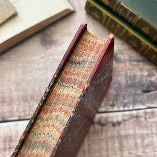 Load image into Gallery viewer, 1833 Single Volume of Tales of Fashionable Life by Maria Edgeworth Half Morocco Marbled

