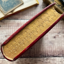 Load image into Gallery viewer, 1852 Truths Illustrated by Great Authors Full Morocco Gauffered Edges Book
