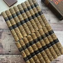 Load image into Gallery viewer, 1830&#39;s Collection of The Works of Maria Edgeworth in 18 Volumes Georgian Half Leather Set
