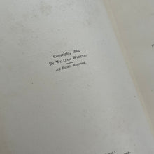 Load image into Gallery viewer, 1881 The Poems of William Winter Pretty Victorian Floral Binding
