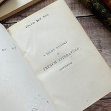 Load image into Gallery viewer, 1882 A Short History of French Literature by George Saintsbury Full Calf
