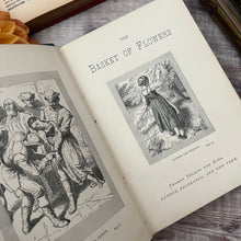 Load image into Gallery viewer, 1889 The Basket of Flowers A Tale for the Young Victorian Book
