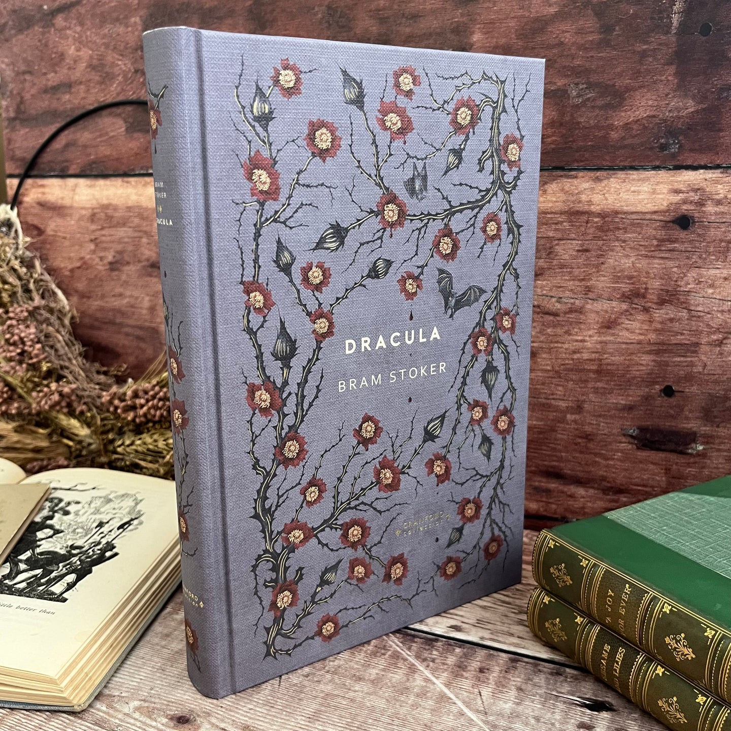 Dracula by Bram Stoker Cranford Collection Hardback Beautiful Floral Binding