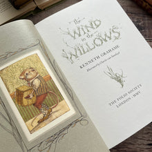 Load image into Gallery viewer, 2013 Wind in the Willows by Kenneth Grahame Illustrated Folio Society Book with Slipcase
