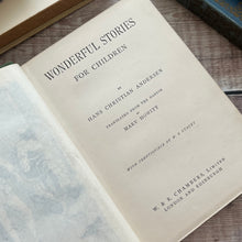 Load image into Gallery viewer, Wonderful Stories for Children by Hans Christian Andersen; Pictorial Binding
