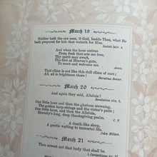 Load image into Gallery viewer, Our Friends in Paradise ... Birthday Book, Book of Quotes, Victorian Floral Binding
