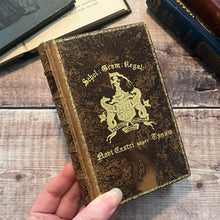 Load image into Gallery viewer, 1920&#39;s Bacon&#39;s Essays and Colours of Good and Evil Tree Calf Leather Book
