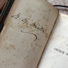 Load image into Gallery viewer, 1863 The Book of Common Prayer Full Leather Book with Metal Edges and Clasp
