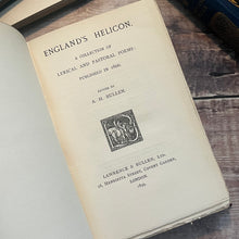 Load image into Gallery viewer, 1899 England's Helicon Collection of Lyrical and Pastoral Poetry
