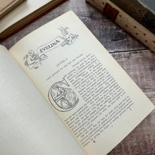 Load image into Gallery viewer, 1932 Evelina by Frances Burney Illustrated by Hugh Thomson Book
