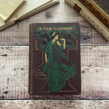 Load image into Gallery viewer, A Fair Claimant by Frances Armstrong Beautiful Pictorial Binding Antique Book
