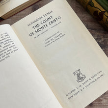 Load image into Gallery viewer, 1955 The Count of Monte Cristo by Alexandre Dumas Two Volume Set
