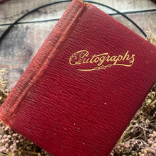 Load image into Gallery viewer, Edwardian Full Leather Book; with Original Verse, Watercolours and Drawings
