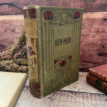 Load image into Gallery viewer, Ben Hur by Lew Wallace A Tale of the Time of Our Lord Art Nouveau Book
