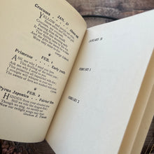 Load image into Gallery viewer, The Language of Flowers A Journal and Record of Birthdays Book with DJ
