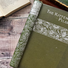 Load image into Gallery viewer, The Kitten Pilgrims by RM Ballantyne Beautiful Antique Book with Floral Gilt
