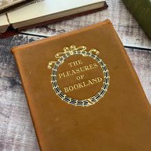 Load image into Gallery viewer, The Pleasures of Bookland Full Suede Leather Yapp Binding
