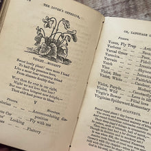 Load image into Gallery viewer, The Lover's Language of Flowers with Floral Poetry, Letters Etc 19th Century Book
