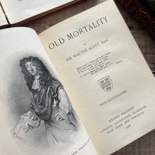 Load image into Gallery viewer, 1906 Old Mortality by Sir Walter Scott Art Nouveau Gilt Decorated Book
