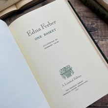 Load image into Gallery viewer, 1982 One Basket by Edna Ferber; Full Leather Book by Franklin Library

