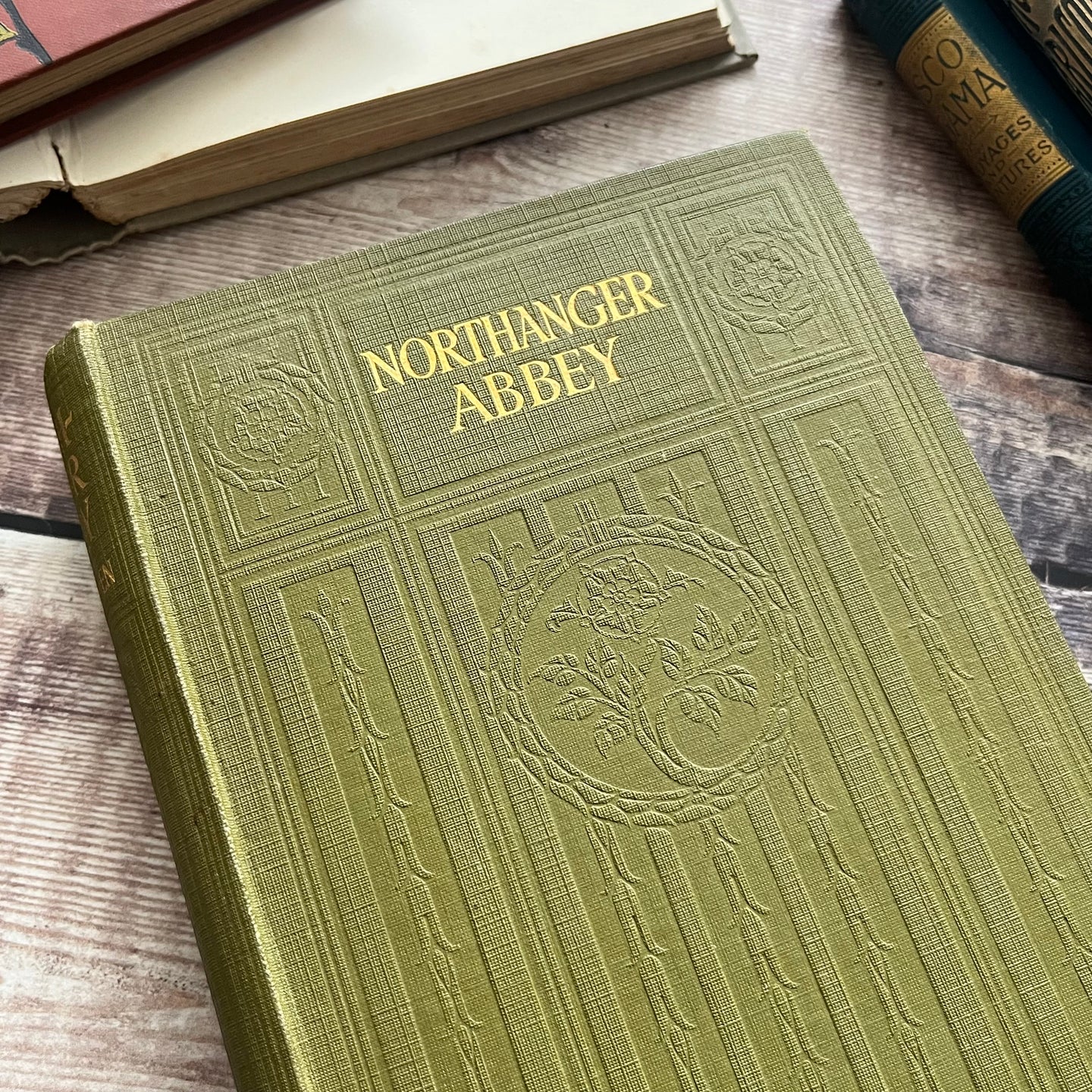 Northanger Abbey by Jane Austen Blackie and Son Floral Book (Et)