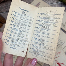 Load image into Gallery viewer, Bundle of Early 20th Century Dance Cards - Fascinating Piece of Social History
