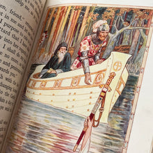 Load image into Gallery viewer, King Arthur and His Knights by Doris Ashley Illustrated by AA DIxon Antique Book
