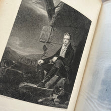 Load image into Gallery viewer, 1857 The Poetical Works of Sir Walter Scott Full Morocco Leather Gauffered Edges
