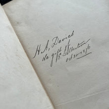 Load image into Gallery viewer, Women of England Their Social Duties and Domestic Habits by Mrs Ellis Half Leather Book
