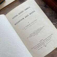 Load image into Gallery viewer, 1880 Mountain and Moor; Natural History Rambles Illustrated Victorian Book
