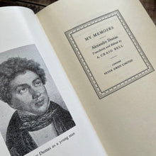 Load image into Gallery viewer, My Memoirs by Alexandre Dumas 1960&#39;s Book with Dust Jacket English Translation
