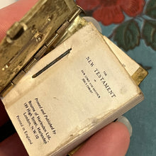 Load image into Gallery viewer, Miniature of The New Testament by Bourne of Harlesden; 1960 Book
