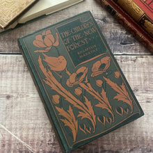 Load image into Gallery viewer, The Children of the New Forest by Captain Marryat Beautiful Art Nouveau Floral Book
