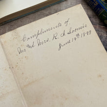 Load image into Gallery viewer, Lucile by Owen Meredith Stunning Floral Binding Late Victorian Book
