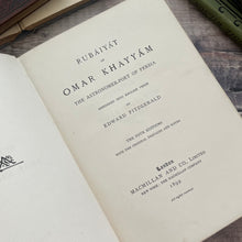 Load image into Gallery viewer, 1899 The Rubaiyat of Omar Khayyam; Full Japon Binding with Floral Detail
