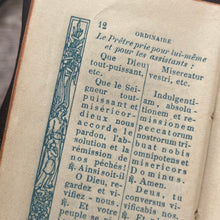 Load image into Gallery viewer, Petit Paroissien Romain; Full Leather French Catholic Prayer Book (et)
