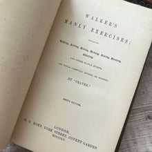 Load image into Gallery viewer, 1855 Walker's Manly Exercises including Sailing, Shooting Hunting Etc; Early Victorian
