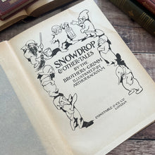 Load image into Gallery viewer, 1920 Snowdrop and Other Tales by The Brothers Grimm Illustrated by Arthur Rackham
