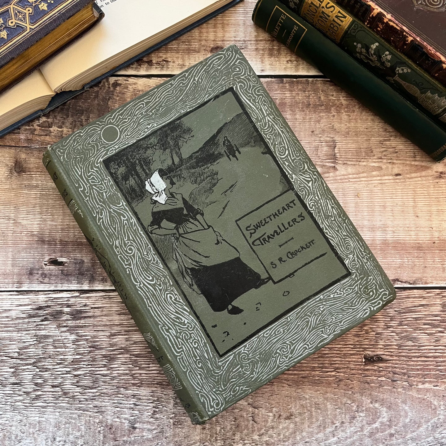 1895 Sweetheart Travellers by S R Crockett Victorian Illustrated Book