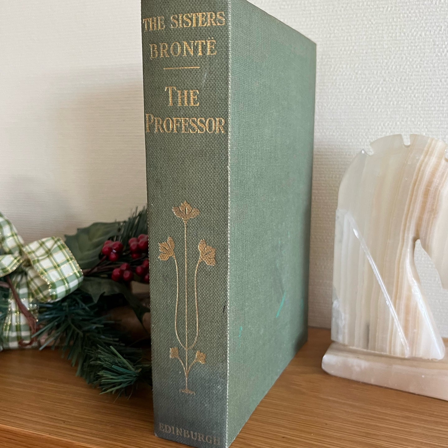 1905 The Professor by Charlotte Bronte Edwardian Illustrated Book